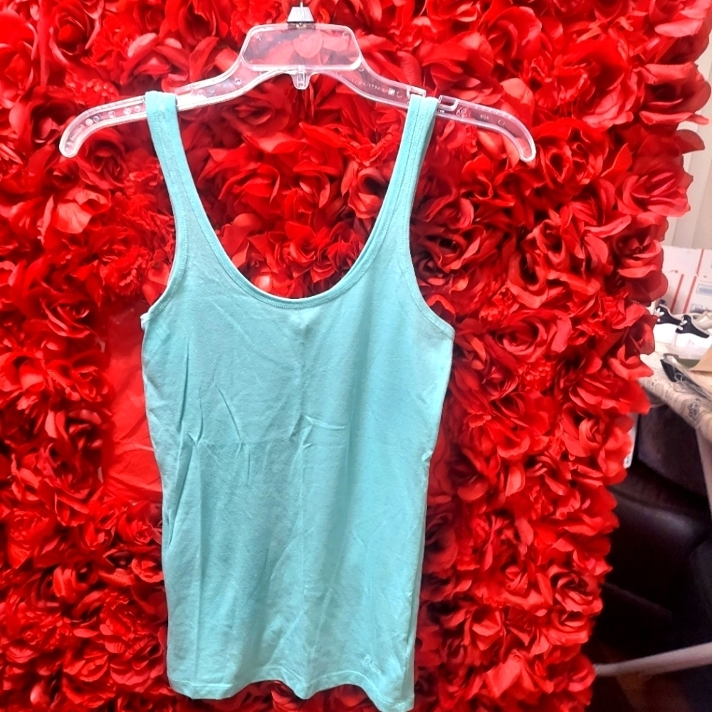 Aeropostale Women's Medium Aqua Tank